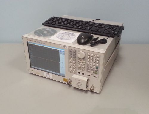 Agilent / hp e5072a network analyzer, 30 khz to 8.5 ghz + option 008 017 1e5 285 for sale