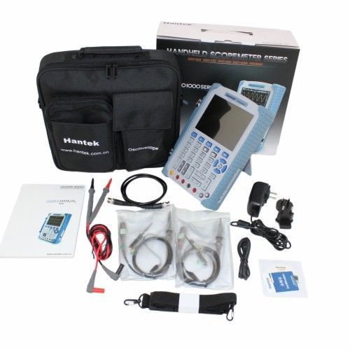 Free express hantek handheld dso8060 60mhz 5in1 oscilloscope waveform dmm for sale