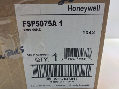 NEW! HONEYWELL BURNER MANAGEMENT FLAME AMPLIFIER MODULE FSP5075A1 120 VOLT 60 HZ