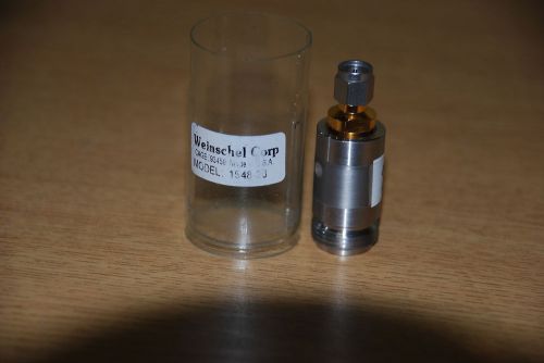 NEW AEROFLEX WEINSCHEL 1548-23 COAXIAL ADAPTER SMA (M) TO N (F) DC-18GHZ 50?