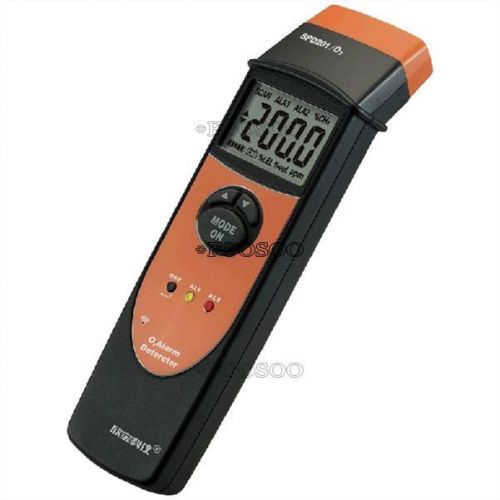 ALARM NEW SPD201/O2 METER TESTER DIGITAL CHECKER GAS OXYGEN CONTENT DETECTOR