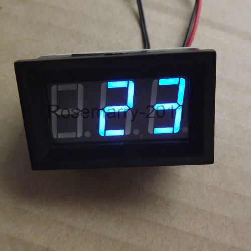 3 Digital 0.56&#039;&#039; Blue LED Thermometer Temperature Meter -30°C~70°C W DC INPUT