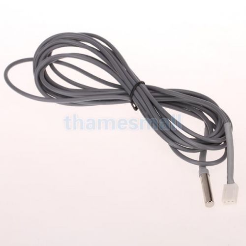 Digital Temperature Sensor Probe DS18B20 3M Length Waterproof Anti-corrosion New