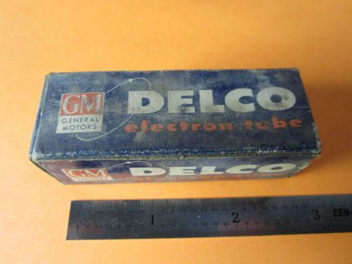 VACUUM TUBE DELCO 6R8 RECEIVER TV HAM RADIO  BIN#D5