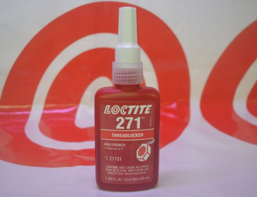 *NEW* Loctite 271 50ML High Strength Thread Locker  27131  exp 2016