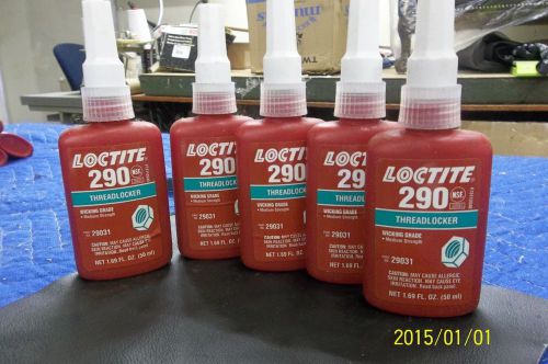 LOT W/ 6 loctite 290 threadlocker wicking grade expiration date cut off