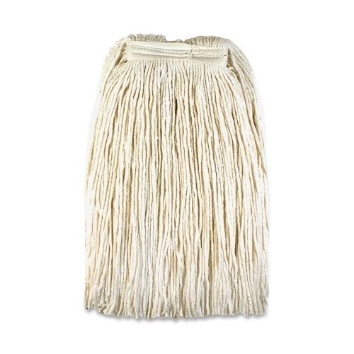 Lot of 4 genuine joe mop head refill - rayon, cotton, polyester - #24oz for sale