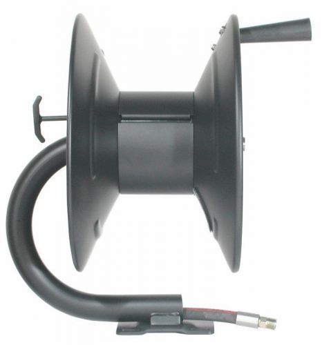 BE Pressure Washer Hose Reel 100ft Black