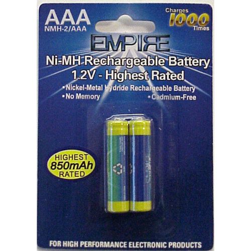 2 PK AAA NIMH 1000MAH FOR MOTOROLA MINITER MINITOR III MINITOR IV PAGER BATTERY