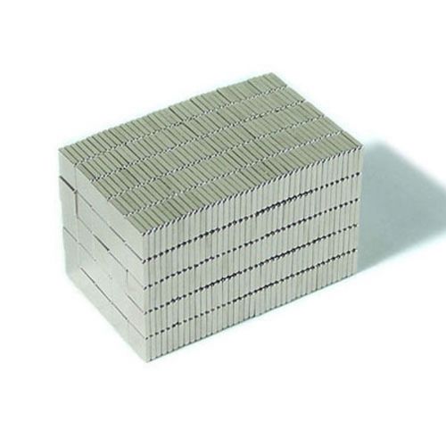 1000pcs 3/16&#034; x 3/16&#034; x 1/32&#034; Blocks 5x5x1mm Neodymium Magnets Fridge Craft N35