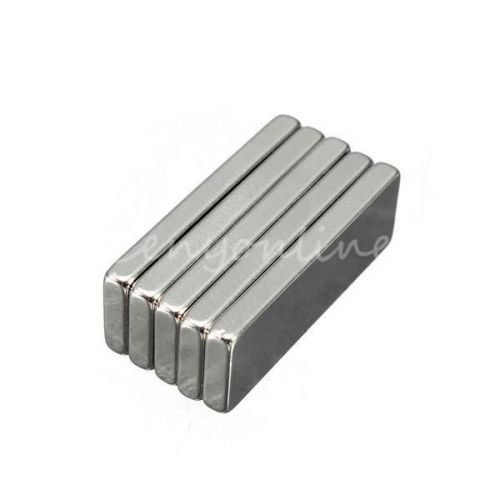 5pcs 30x10x3mm strong cuboid block magnets rare earth fridge neodymium n35 for sale