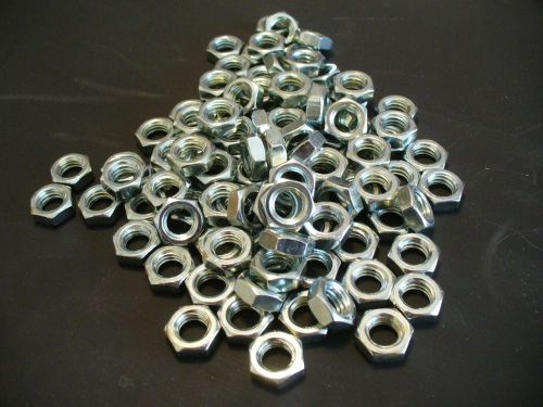 3/8-16 Finished Hex Nuts Steel Zinc Qty 100  N1