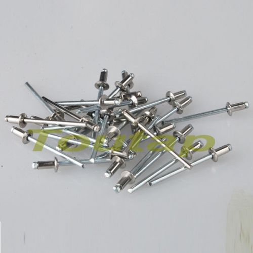 100x POP Rivets ALL Stainless Steel 3.2*12MM standard flange Core pulling Lock