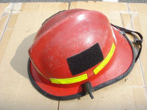 CAIRNS Helmet 664 INVADER + Liner Firefighter Turnout Fire Gear #223 Red