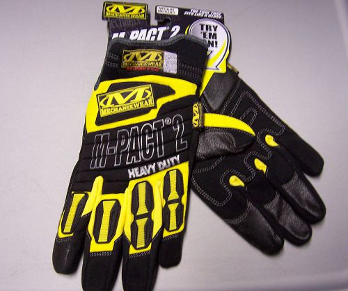 MECHANIX WEAR GLOVES Mechanic Garage Shop M-PACT 2, MP2-01-009 Size M Medium