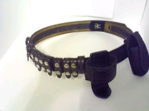 Utility Service Belt w radio holder/mace/ 10 snap down