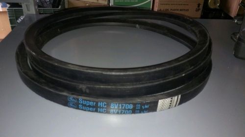 Gates Super HC 8V1700 V-belt New 1&#034;x170&#034;