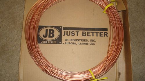 JB INDUSTRIES TC-54-100 Capillary Tube,.054 I.D. X .106 O.D. X 100 Ft. &#034;NIB&#034;