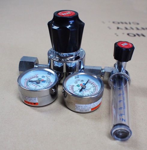 New Nitrogen Regulator Gas Regulator Pressure Flow Meter Gauges