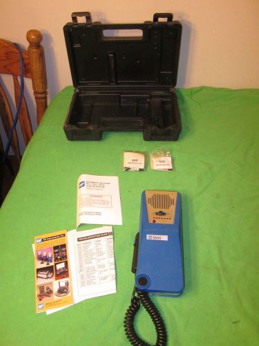 Tif 5650 Halogen Leak detector with Case and Maintenance Kit