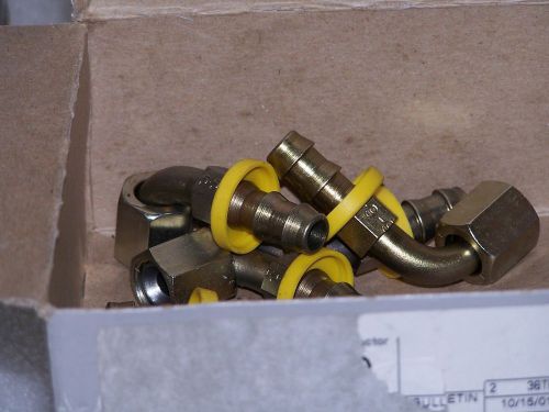 5 New Parker Pushlok Hose Fittings - 33982-6-6 1.090