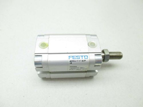 NEW FESTO ADVU-1-1-A-P-A 1 IN 1 IN 145PSI PNEUMATIC CYLINDER D440766