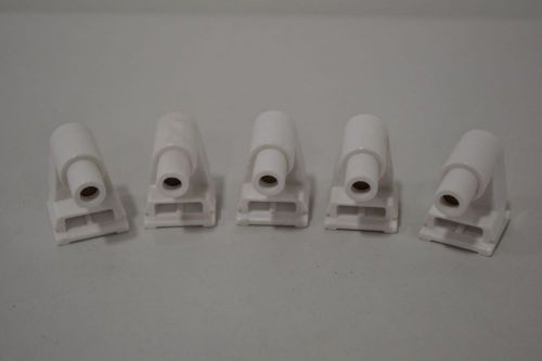 LOT 5 NEW LEVITON 2536 FLUORESCENT LAMP HOLDERS D300902