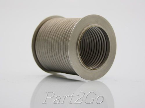 Vacuum bellow pipe stainless steel 1-1/2&#039;&#039; dia flexible line flange 60mm length for sale