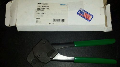 Nibco Pex Crimp Crimping Tool Crimper 3/8&#034; Contact NP32C