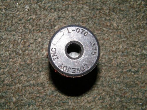 LOVEJOY Inc Shaft COUPLER with Spider ~ L-070 .375 (3/8&#034;)