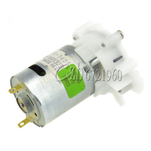 Mini Micro Priming Gear Water Pump DC 3V-12V RS-360SH Spray Motor  new