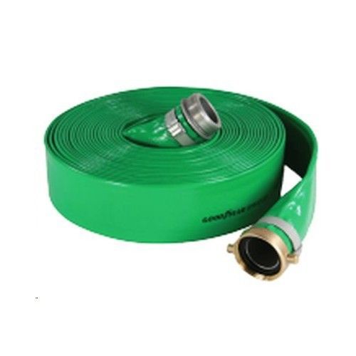 Water Pump Discharge Hose 2&#034; x 50&#039; Contractors Grade PVC Goodyear Hose 8122