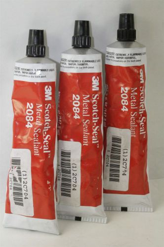 3m scotch-seal metal sealant 2084 5 oz lot of 3 tubes for sale