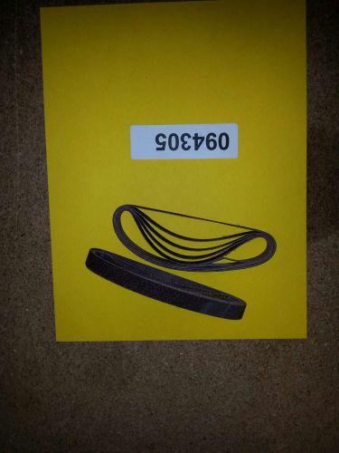 3m 241e abrasive belt 1/2 x 12 80 grit a/o lot of 50 for sale