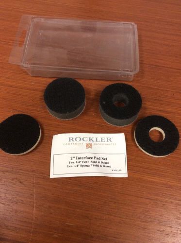 Rockler clean sanding soft interface disc pad  hook and loop  2&#034; diameter for sale