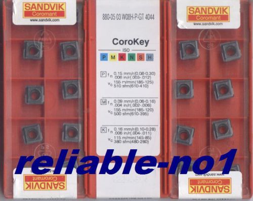 50pcs - FREE  SHIPPING   SANDVIK   880-0503W08H-P-GT    4044    50pcs