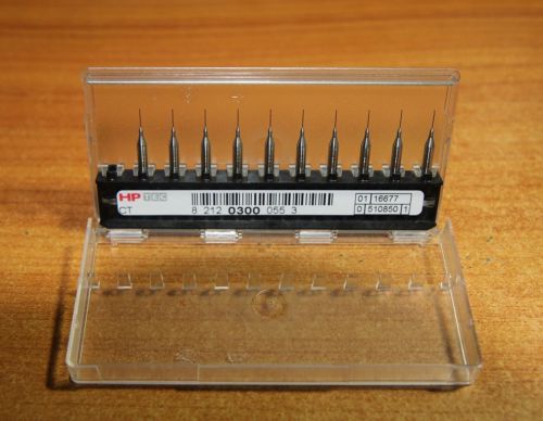 10 PCS BRAND NEW CARBIDE Micro Drill Bits 0.3mm CNC PCB Dremel GERMANY MADE