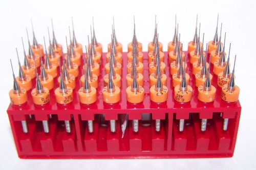 (50) 0.40mm (.0157&#034;)  CARBIDE PRINTED CIRCUIT BOARD DRILLS