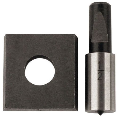 Heinrich round punch &amp; die set - size: 7/16&#034; for sale