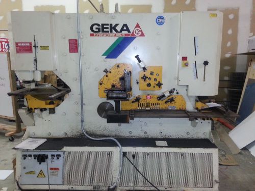 Geka hydracrop 165/300 ironworker 2007 for sale