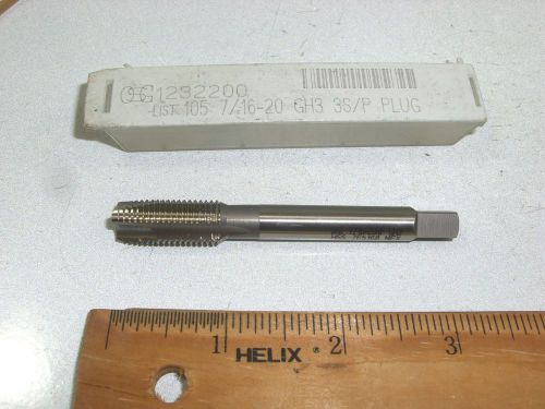 OSG  7/16-20  GH3  3-FLUTE SPIRAL POINT PLUG TAP  (1 PC)3