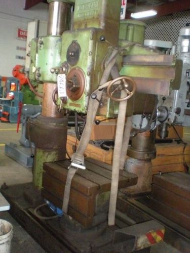 Radial Drill  American No. Hole Wizard, 20-1500 RPM, Univ. Box Tbl  (24661)