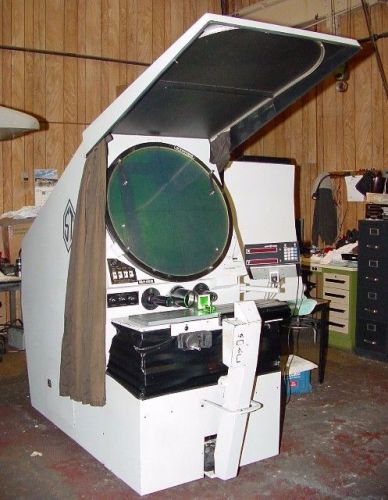 30&#034;  Scherr-Tumico 22-2500 OPTICAL COMPARATOR, 2-Axis DRO, 8&#034; x 35&#034; Tbl,