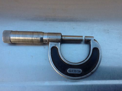 Starrett 436 1&#034; micrometer