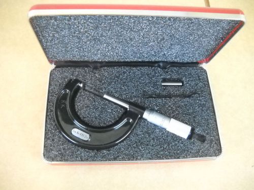 Starrett No 436 1-2 Inch Micrometer In Case