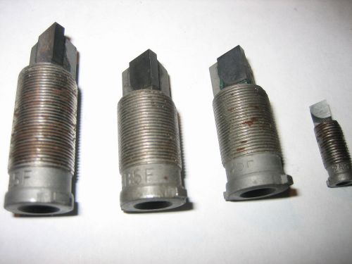 4 MICROBORE CARBIDE TIPPED INSERT CARTIDGE