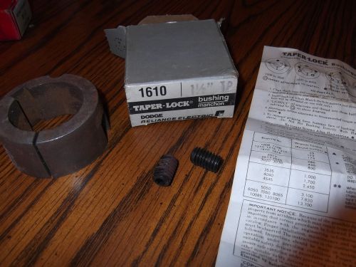 Dodge reliance Taper Lock Bushing 1610 1 1/2&#034;