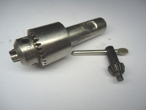 JACOBS No. 7B DRILL CHUCK 3/4&#034; STRAIGHT SHANK 0 TO 1/4&#034;