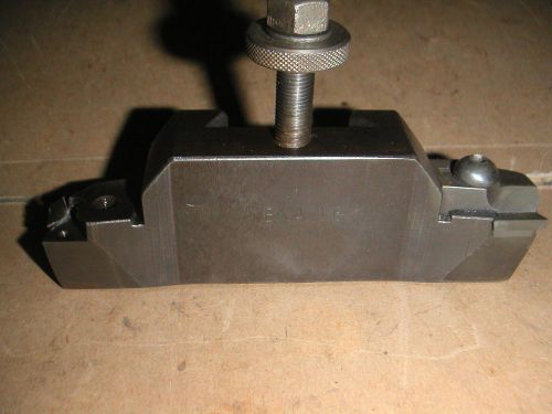 Aloris BXA-16 indexable turning and facing holder - Rt side damaged -No reserve!