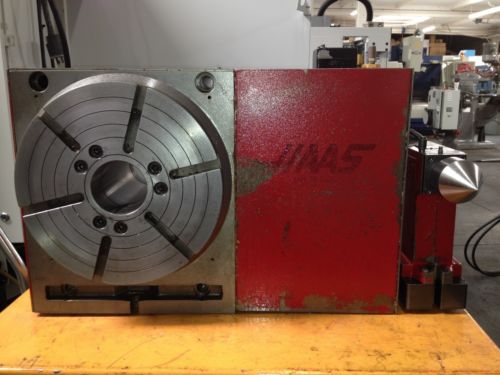 Haas HRT310 Rotary Table, Manual Tailstock, 12.2&#034; Diameter, Max. Torque 300ft-lb